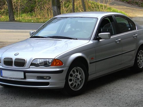 2001 BMW 3-Series chrome